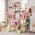 80-Inch Extra Large Flower Cat Tree w/Widened Perch for Large Cats
