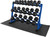 52" 3-Tier Dumbbell Rack for 5-50LB Dumbbells with 1,000LB Capacity