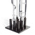Commercial Vertical Olympic Bar Rack with 9-Bar Capacity