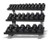 52" 3-Tier Stadium Dumbbell Rack with 15-Pair Capacity for 2,000 LB Weight