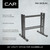 24" 2-Tier Multi-Purpose Steel Storage Rack with 300LB Capacity