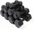 5-25Lb Rubber Coated Hex Dumbbell Set with 2-Tier Rack, Multiple Handle Options