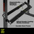 30" 2-Tier Black Dumbbell Rack 