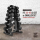 6-Tier A-Frame Dumbbell Rack with 500LB Capacity