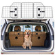 Adjustable & Foldable Dog Car Barrier for SUVs, Trucks, Vehicles