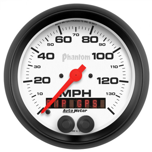 AutoMeter Gauge Speedometer 3 3/8" 140Mph Gps Phantom