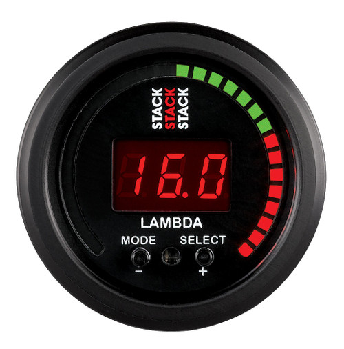 AutoMeter Gauge Wideband Air-Fuel Ratio (Lambda) Pro-Control 52mm Blk