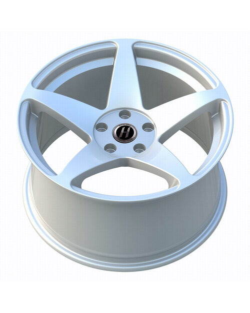 HDRM5100189522SIL HERITAGE WHEEL HOKKAIDO-DIR MONOC 18x9.5 5X100 22 - SILVER