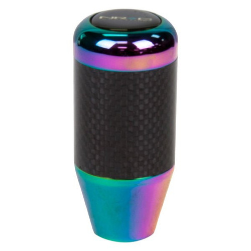 SK-400BC/MC  Universal Fatboy Style Shift Knob w/Neochrome & Real Carbon