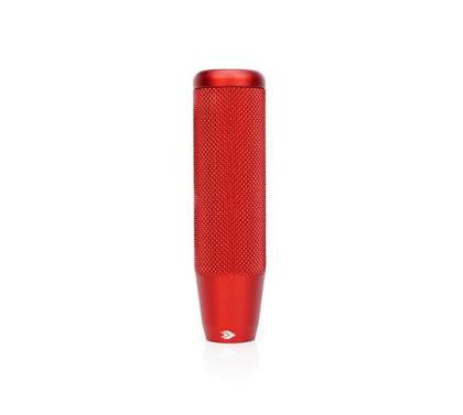 SK-800RD  Shift Knob Knurl Hidden Gem Short Red