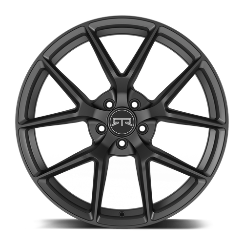 RTR Tech 5 Satin Charcoal Wheel; Rear Only; 19x10.5; 5x4.50; 45mm Offset (05-22 All)