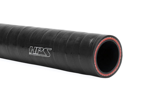 HPS 7/8" (22mm) FKM Lined Oil Resistant High Temperature Reinforced Silicone Hose 8 Foot Black