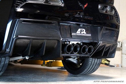 APR Performance Carbon Fiber Rear Diffuser Without Under Tray for Chevrolet Corvette 2014-2019