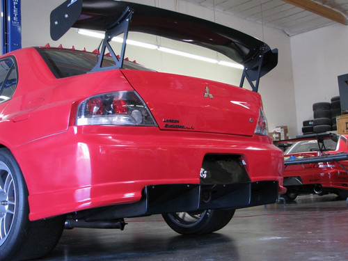 APR Performance Carbon Fiber Rear Diffuser/APR Performance Widebody Kit Bumper Only for Mitsubishi Evo 8,9 2003-2007