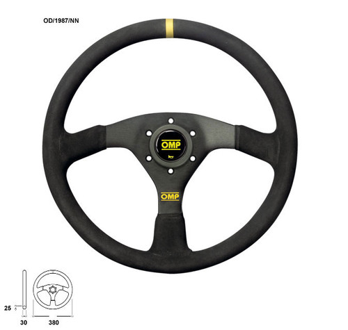 OMP Velocita 380 Steering Wheel
