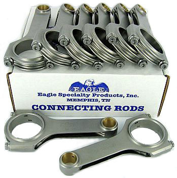 Eagle ESP Forged H-Beam Connecting Rods - Chevrolet LSx
