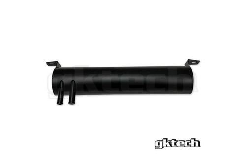 GKTECH S14/S15 over the radiator oil catch can - Black For S14 / S15 SR20DET