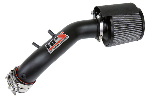 HPS Black Shortram Air Intake + Heat Shield for 03-06 Honda Accord 2.4L without MAF Sensor