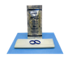 Aspen Protek Flat-Folded Probe Covers – Sterile Kits with Gel and Bands, Seven Sizes, Soft and Clear