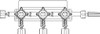 ICU Medical Large Bore HI-FLO Stopcocks – 9 Configuration Options, 10 per case, Extended Male Luer Lock