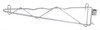 Quantum Medical Adjustable Post Wall Mount System – 2 per each, Ship Weight (Lb.): 8, 24", For Organized