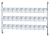 Quantum Medical Cantilever Wall Mount – CAN-34-60bh-230, 60" x 34", Wall Posts and Bin Holders Included