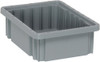 Quantum Medical Dividable Grid Container – Dg91035, 10-7/8" x 8-1/4" x 3-1/2", 20/ctn, Available in Red