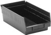 Quantum Medical Economy Shelf Bin – Qsb102, 11-5/8" x 6-5/8" x 4", Injection Molded Polypropylene Material
