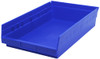 Quantum Medical Economy Shelf Bin – Qsb110, 17-7/8" x 11-1/8" x 4", Injection Molded Polypropylene Material