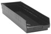 Quantum Medical Economy Shelf Bin – Qsb114, 23-5/8" x 8-3/8" x 4", Injection Molded Polypropylene Material