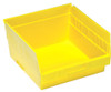 Quantum Medical Store-More 6" Shelf Bin – Qsb209, 11-5/8" x 11-1/8" x 6", Polypropylene, 3 Color Options