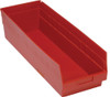 Quantum Medical Store-More 6" Shelf Bin – Qsb214, 23-5/8" x 8-3/8" x 6", Polypropylene, 3 Color Options