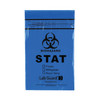MarketLab STAT Bags – Red Zip-Closure Specimen Bags, 6" x 9", Printed STAT Marking, 1000 per Pack
