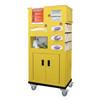 MarketLab Bowman Aluminum and Coated Steel Mobile Isolation Station – Personal Protective Equipment (PPE)