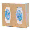 MarketLab Bowman Designer Glove Box Dispenser – 8 Size Options, Single, 5.75 x 4 x 10.13 in, Double