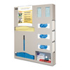 MarketLab Bowman Double Gown Isolation Station – 3 Configuration Options, 25.15 x 4.75 x 30.75 in