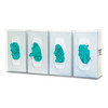 MarketLab Bowman PETG Divided Glove Box Dispensers – 2 Size Options, Double, 11.38 x 4 x 10.13 in
