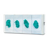 MarketLab Bowman PETG Non-Divided Glove Box Dispensers – 4 Size Options, Single, 5.7 x 3.95 x 9.85 in