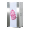 MarketLab Bowman Stainless Steel Glove Box Dispensers, Quad – 4 Size Options, Single, 5.6 x 3.8 x 9.96 in