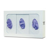 MarketLab Bowman Steel Basic Glove Box Dispenser – 4 Size Options, Single, White, 5.6 x 3.8 x 9.96 in