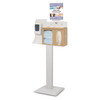 MarketLab Bowman Touchless Hygiene Center – 10 Configuration Options, Steel, Single Key, Hospital Supplies