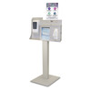 MarketLab Bowman Touchless Hygiene Center – 10 Configuration Options, Steel, Single Key, Hospital Supplies