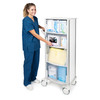 MarketLab Bowman Standard Infection Prevention PPE Isolation Cart – Personal Protective Equipment (PPE)