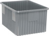 Quantum Medical Dividable Grid Container – Dg93120, 22-1/2" x 17-1/2" x 12", 3/ctn, Available in Blue