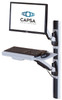 Capsa Healthcare AX Series Wall Arm – 1 ea, Internal Cable Management Allows for Clean, For Bedside Computing