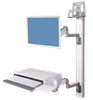 Capsa Healthcare Keyboard Arm – 1 ea, Vesa Accessory Rail Mount with 19" Rail with Handle, For Bedside