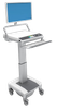 Capsa Healthcare T7 Powered Technology Cart – 17.35" x 12.3", 1 ea, With a Beautifully Simple Design