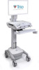 Capsa Healthcare Trio NP Computing Workstation – 1 ea, Wire Basket 7.2”h X 14" W X 5.6" D, For Medication