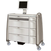 Capsa Healthcare Avalo Pcxl Punch Card Medication Cart – 7 Configuration Options, 1 ea, Emr/Ehr Mobilization