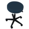 Performance Health Performa Rolling Stool – 1 ea, 19"l X 12"w, Height Adjusts 12" - 18", For Orthopedic
